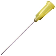 20ga x 1.5" Blunt Tip Needle - Yellow Base