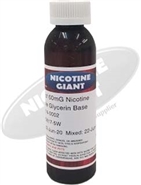 120 ml of 100 mg Flavorless Nicotine Liquid