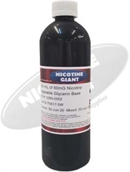 500 ml of 100 mg Flavorless Nicotine Liquid