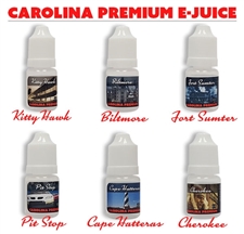 Carolina Premium E-Juice - Sample Pack