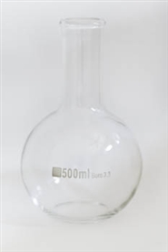500 ml Flat Bottom Boiling Flask - Borosilicate Glass