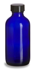 120ml Cobalt Blue Glass Bottle
