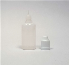 100 Pack - 30 ml LDPE Cylinder Bottle With Childproof Cap