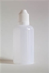 50 Pack - 50 ml LDPE Cylinder Bottle With Childproof Cap