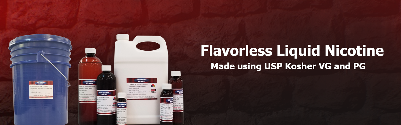 Flavorless Liquid Nicotine