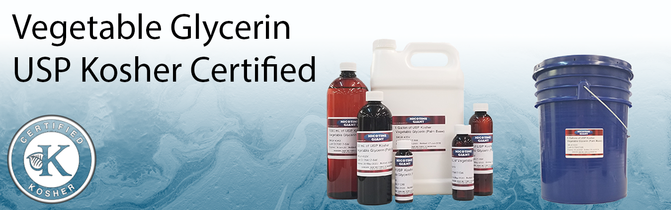 Vegetable Glycerin USP Kosher Certified